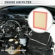 thumbnail image 2 of Filtro de Aire del Motor de Coche No.2660940004 Para MERCEDES-BENZ A-CLASS (W169) A150 2004-2012 Filtro de Larga Vida Elemento Limpiador de Aire 1 Pc, 2 of 7