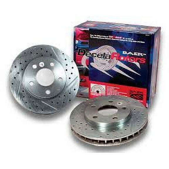 BAER DECELA REAR ROTORS 1994-2004 MUSTANG COBRA