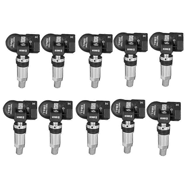 10Pcs Programmable TPMS Tire Pressure Sensor for Autel Tool TS408 TS508 ITS600 315MHZ&433MHz 2 in 1