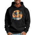 thumbnail image 2 of CONZONE Mens Casual Hoodies Long Sleeve Pullover Hoodie for Men Graphic Hooded Sweatshirts With Pocket, 2 of 5