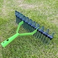 thumbnail image 3 of Thatch Rake, Multi Use Easy To Use Garden Rake  for Reseeding, 3 of 8