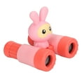 thumbnail image 4 of Binoculares para niños Ticfox desmontables forma de conejo con silbato rojo, 4 of 14