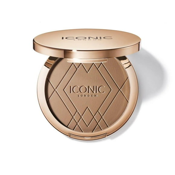 Polvo bronceador ICONIC LONDON Ultimate, acabado mate y sedoso