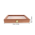 thumbnail image 2 of HIAKDOFT Versatile Wooden Display Box with Clear Cover for Organizing Butterfly and Flower Specimens, 2 of 8