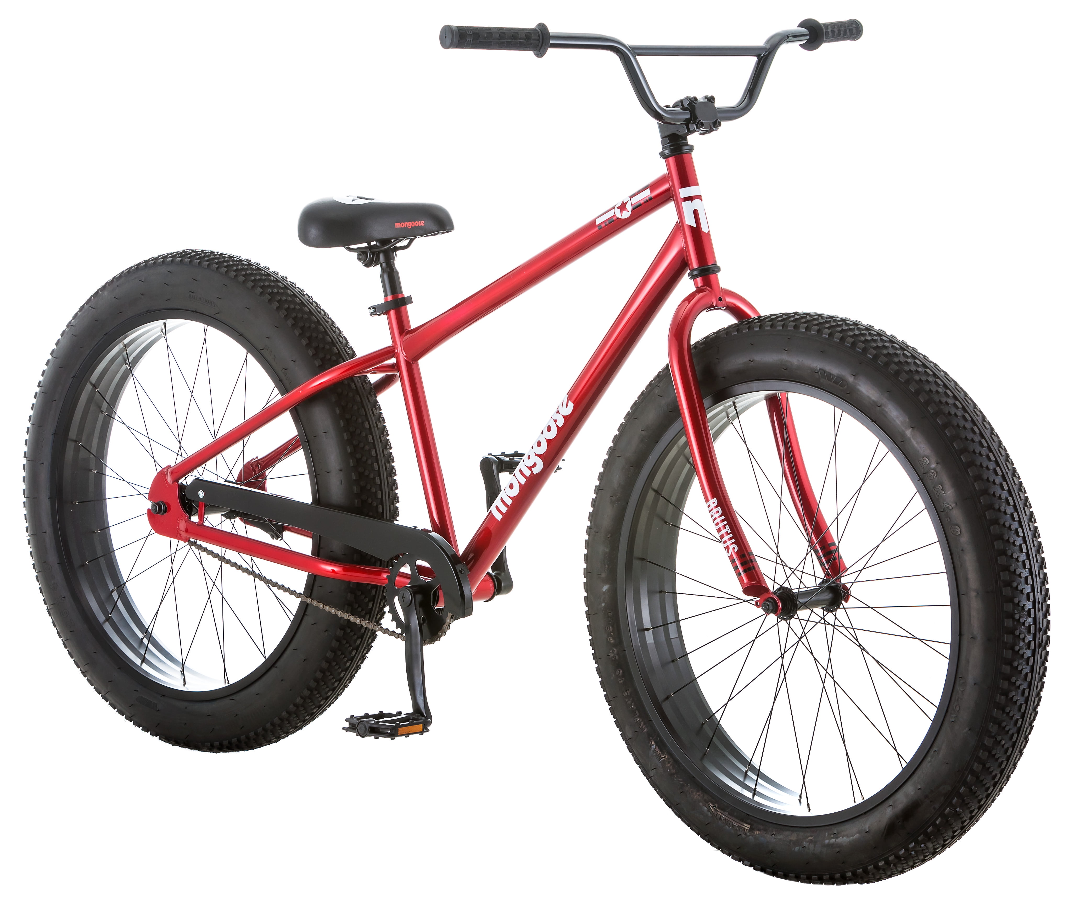 26 Inch Mens Mongoose Brutus Bike, Red 