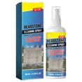thumbnail image 2 of Granite Marble Cemetery Memorials Headstone Restoration and Cleaning Spray Tombstone Monument Cleaner Gentle Stone Care Formula (100ml/3.4 Oz), 2 of 8