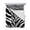 Black, variant on Quilts Twin Size Bedding Set, White Zebra Striped Lightweight Quilted Comforter, Animals Fur Abstract Art Soft Reversible Bedspread Coverlet with Pillow Covers for All Season, 68" x 86"