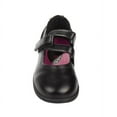 thumbnail image 4 of Petalia Girls' Double Strap Tween Hook & Loop School Shoes - Black, 2, 4 of 6