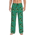 thumbnail image 1 of Kdxio Bass Fish Print Mens Pajama Pants Set Sleep & Lounge Pants, PJ Bottoms with Pockets and Button Fly-X-Large, 1 of 6