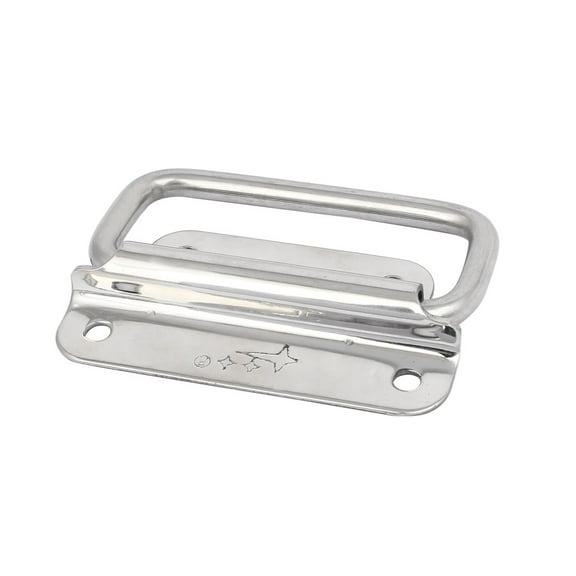 Uxcell Toolbox Chest Case Stainless Steel 90 Degree Folding Pull Handle 78mm Long