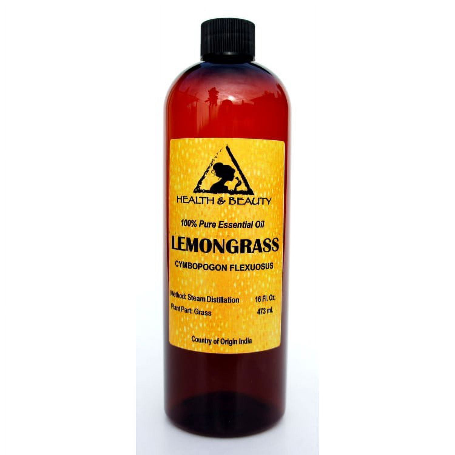 LEMONGRASS ESSENTIAL OIL AROMATHERAPY NATURAL 100% PURE 16 OZ