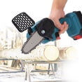 thumbnail image 3 of High-grade Stainless Steel 4 Inch Mini Chainsaw, Equipped With Efficient Brushless Motor And Comprehensive Security System For Safe, Portable One-hand Operations, 3 of 6
