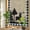 Black, variant on Flowers Birds Privacy Window Film, Decorative Stained Glass Window Film, Country Retro Botanical Floral Branches Resuable Rainbow Static Cling for Home Bathroom Living Room Glass Door 23.6"x59"