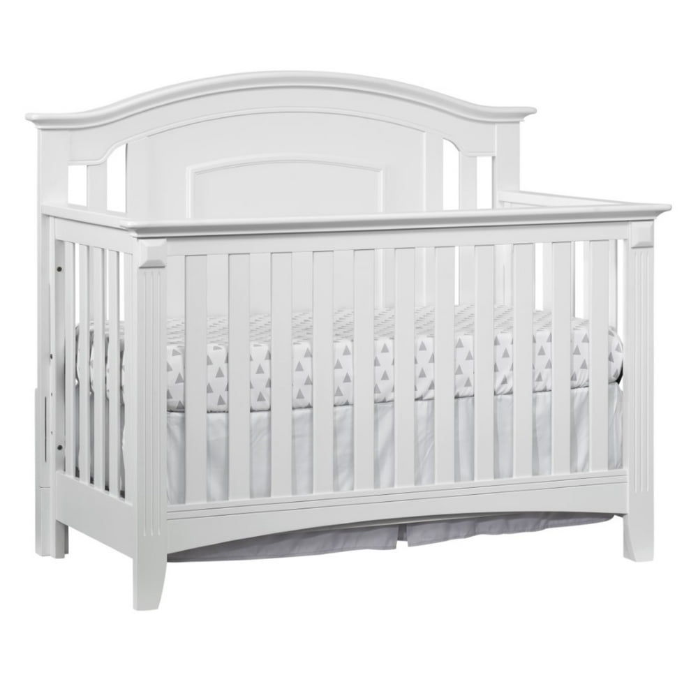 Oxford Baby Willowbrook 4in1 Convertible Crib, White