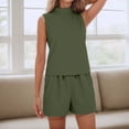 thumbnail image 2 of MuXiKeJi Clothes Women Summer Two Piece Lounge Short Sets 2026 Beach Vacation Travel Airport Outfits Comfy Fashion Sweatsuits, 2 of 4