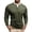 Green, variant on Layered Collar Long Sleeve T Shirt Fashion Casual Thermal Undershirt Comfortable Stretch Fit Basic Top Shirts
