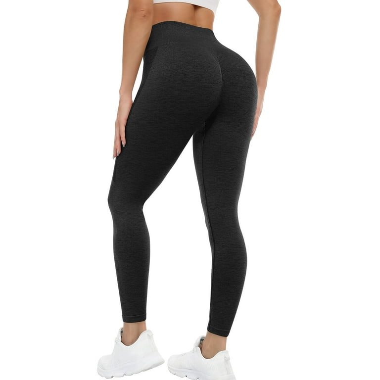 Buy A AGROSTE Women's High Waist Yoga Pants Tummy Control Workout Ruched  Butt Lifting Stretchy Leggings Textured Booty Tights Online at  desertcartINDIA