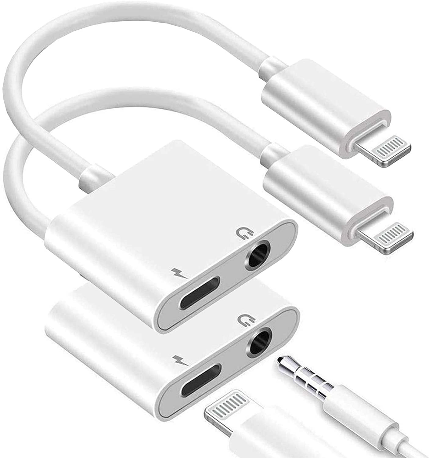 iPhone Headphones Adapter Aux Audio 