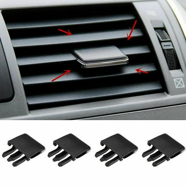 Herramienta de hoja de ventilación de aire acondicionado de 4 Uds para coches Toyota Corolla, suministros interiores de abrazadera