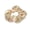 A, variant on Floral Hair Scrunchies Stretchy Fabric Ponytail Ties Hair Ornament Casual Fashion Hair Decoration for Women Girls