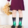 thumbnail image 5 of Fuzoiu Northern Lights 2 Print Kids Socks For Boys Girls,Grip Crew Socks with Non Slip,Lightweight Stretch Crew Socks,Toddlers Crew Boot Socks, 5 of 5
