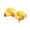 Yellow, variant on RKSTN Ceramic pets bowl Double Bowl Shaped Ceramic Cats Dog Bowl Cats Food Bowl Water Bowl Tall Bowl To Protects The Cervical Spine Pet Food Bowl Canned Food And Treat Dishs pet supplies
