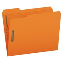 Pendaflex Heavy Duty File Folder 1-Tab Assorted Letter Size Orange 50/Box (1007029)