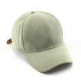thumbnail image 4 of Gorras de béisbol para hombre y mujer, sombreros de Sol de algodón informales ajustables, de Color sólido con visera, Unisex, 2022, 4 of 4