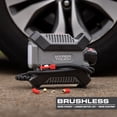 thumbnail image 6 of Hyper Tough 12V Brushless Cordless Digital Inflator with 1.5 Ah Battery and Charging Cable, 6 of 15