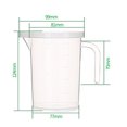 thumbnail image 3 of Juego De Vasos Graduados De Taza Medidora De Báscula Líquida De Cocina Transparente 500ml Sunnimix Medidor de medición de la escala de la cocina, 3 of 8