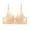 Khaki, variant on Fesfesfes Women Lace Wireless Bra Underwear Gathered Bra Sport Bras for Women