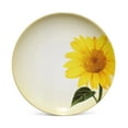 thumbnail image 3 of Noritake Colorwave Mustard Sunflower Set of 4 Floral Accent Plates, 3 of 7