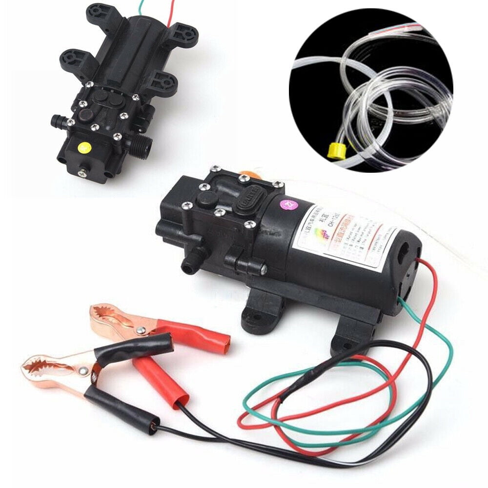 12V Motor Oil Fluid Extractor Electric Siphon Transfer Change Pump 60W