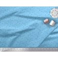 thumbnail image 2 of Soimoi Moss Georgette Fabric Dots Shirting Fabric Prints by Yard 42 Inch Wide, 2 of 3