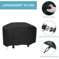 thumbnail image 4 of Fenghome Grill Cover for Blackstone 1883 28 inch Griddle, Outdoor Waterproof Flat Top Barbecue Covers, Fit Blackstone Model 1924 2147 2086 Griddle, 53 x 26 x 36 Inch, 4 of 7