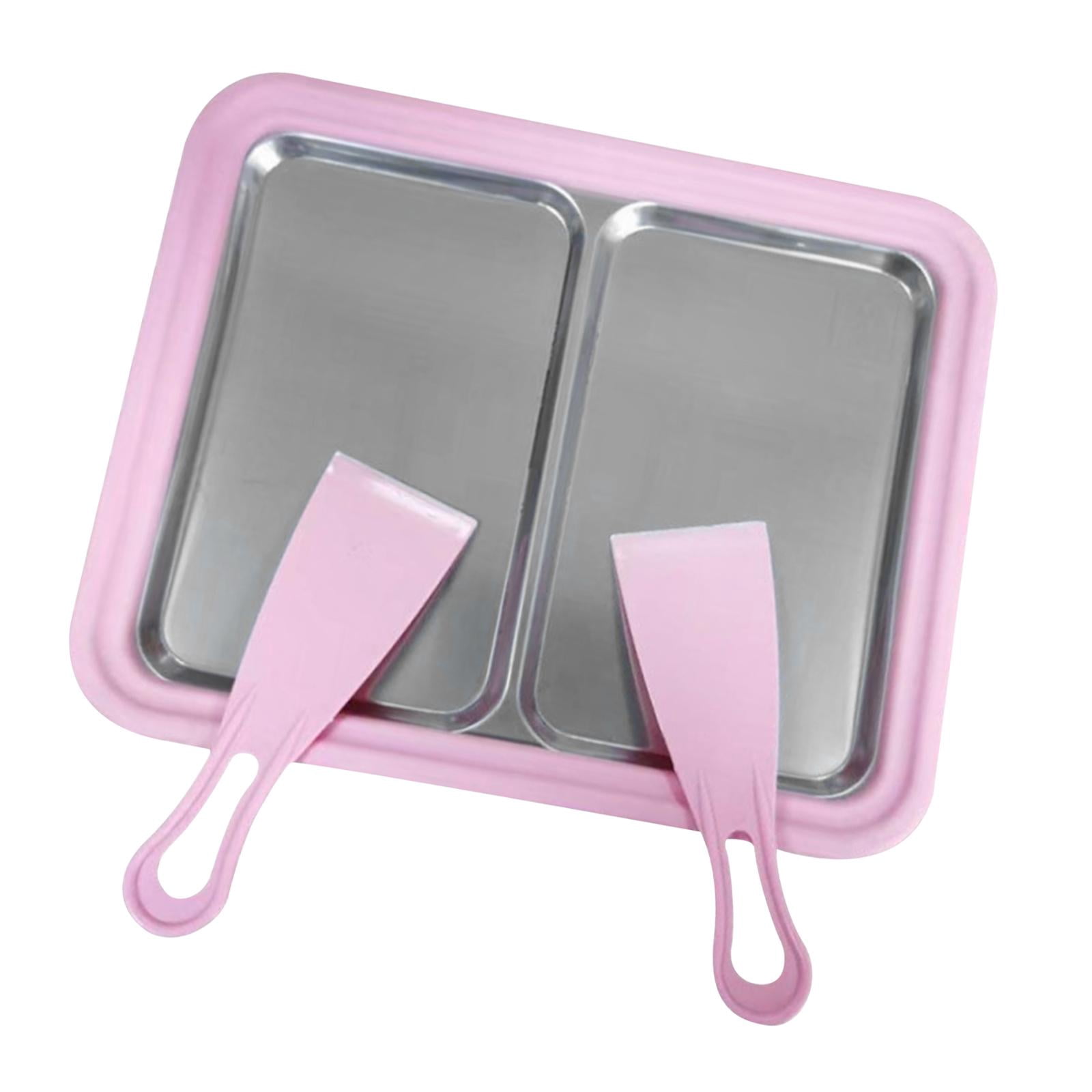 Fancyes Instant Cream Maker Cold Bread Teller Summer Fan Parents Children's Activity Yoghurt Machine Roll Gelato Sherbet Ice Cream Maker pink