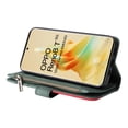 thumbnail image 2 of Flip Case for Oppo Reno8 T 5G (NOT for 4G), PU Leather 2 Color Assorted Kickstand Function Shockproof Wallet Cover for Oppo Reno8 T 5G (NOT for 4G), 2 of 5