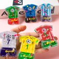 thumbnail image 5 of Laberinto de fútbol de juguete para niños, decoraciones de fiesta de fútbol, deporte de cumpleaños, tema de fútbol, juego de Pinball, regalo para invitados, 10/20 piezas（style A 10PCS, 5 of 5