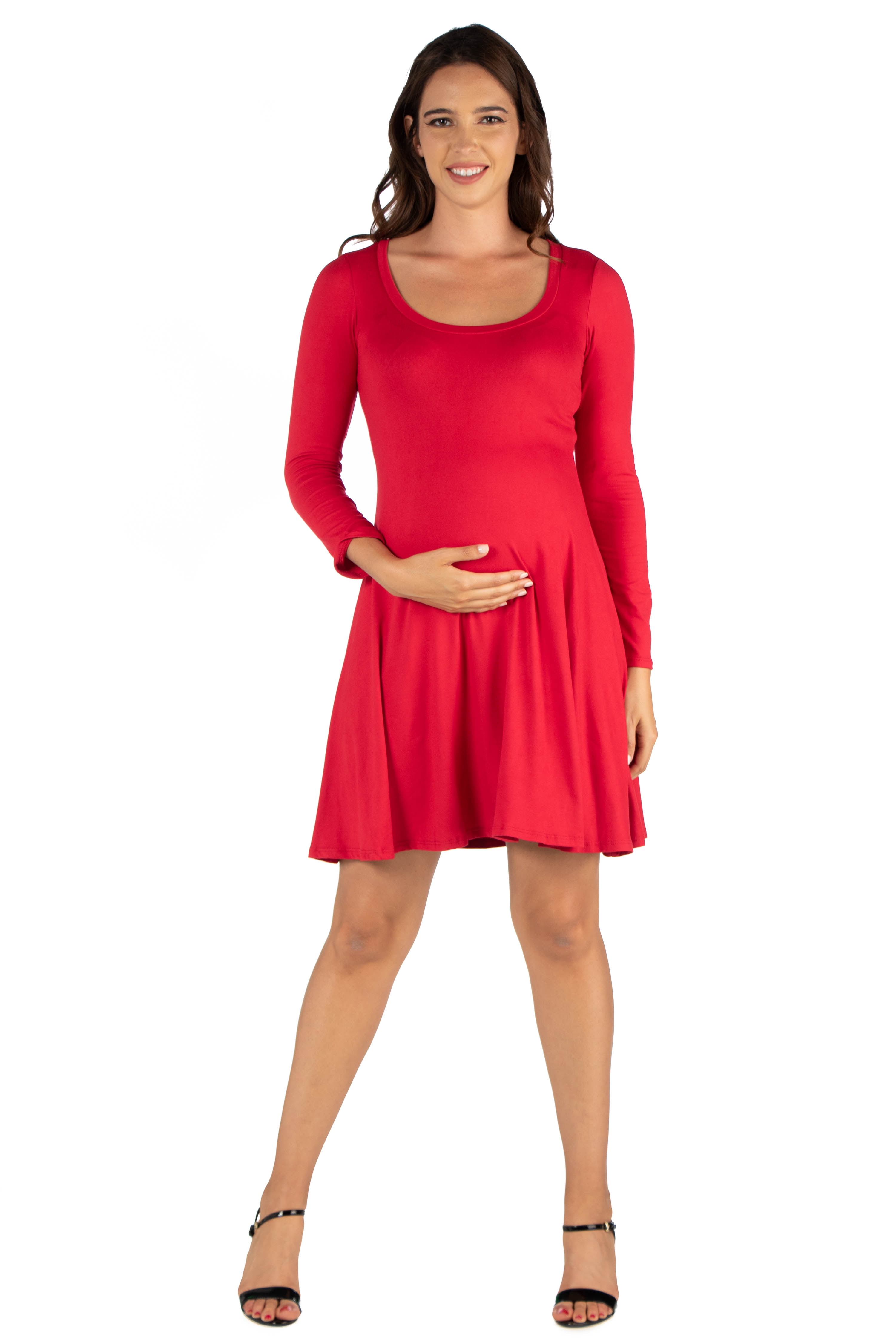 24/7 Comfort Apparel 24seven Comfort Apparel Long Sleeve Flared