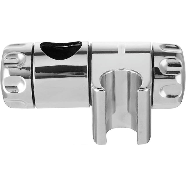 25mm Chrome Shower Head Holder With Clasps For 25mm Shower Bar