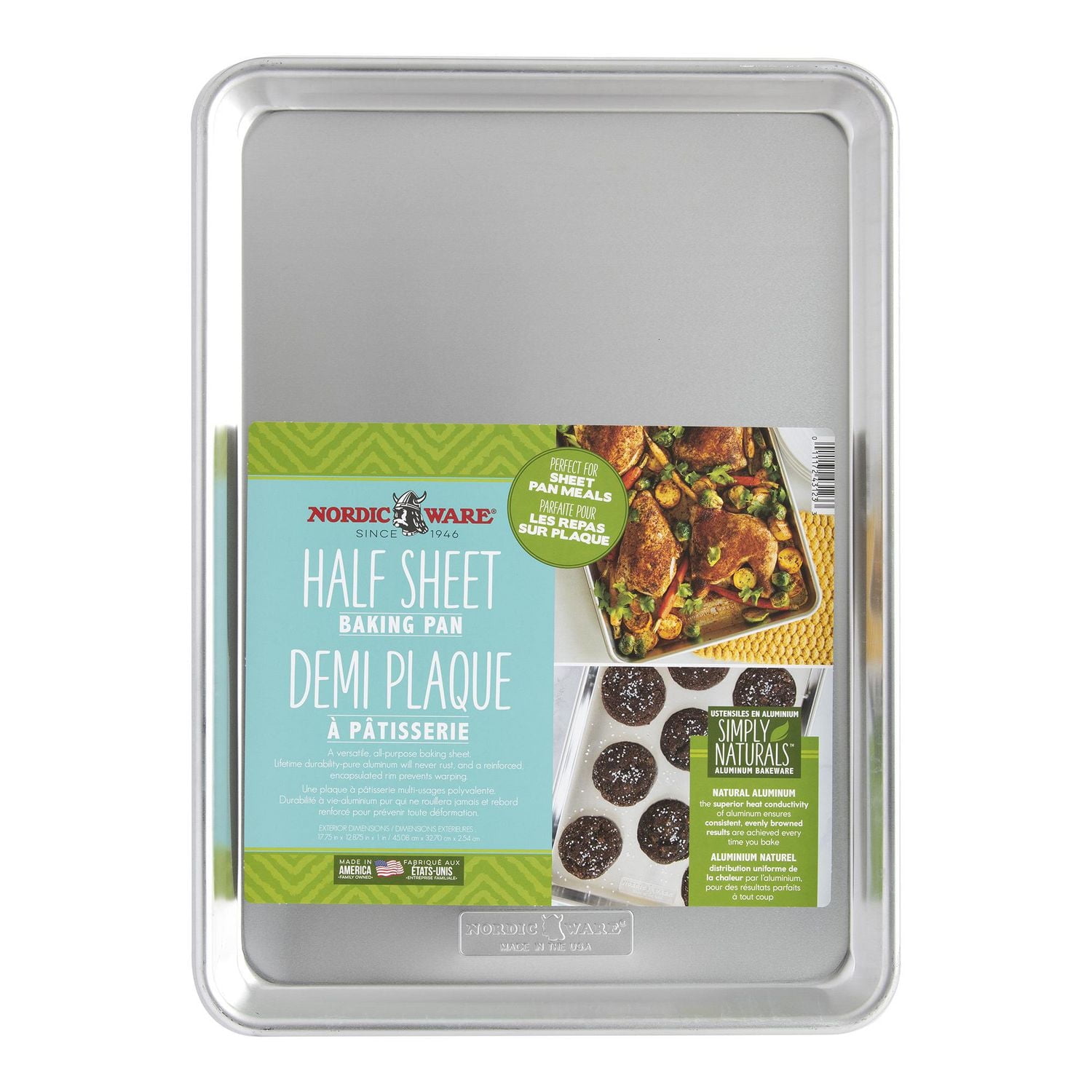 Nordic Ware Half Baking Sheet Dimensions Nordicware Naturals