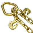 thumbnail image 2 of VULCAN Towing Chain Bridle - 8 inch and 4 inch J Hooks - G70 Chain - 40 inches Long - 4700 Lbs SWL, 2 of 7