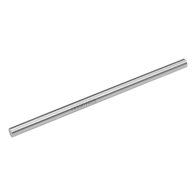 Uxcell barra de eje de torno HSS de 7mm x 150mm 1 paquete