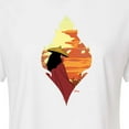 thumbnail image 3 of Raya and the Last Dragon - Raya Silhouette - Juniors Cropped Cotton Blend T-Shirt, 3 of 5