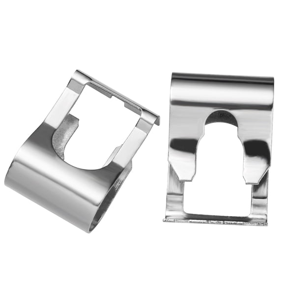 Wiper Linkage Repair Clips for Car Made of Durable Manganese Silver Color 6 Pcs Kit Fits Most Cars
