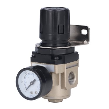 G3/8" Air Filter Regulator Pneumatic Regulator Pressure-Relieving Valve - Filter Pressure Regulate Valve And Regulate Valve