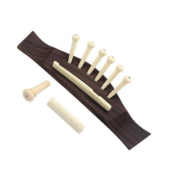 PBPBOX Guitar Bridge Saddle Nut Files Set Zinc Alloy for Classical Acoustic Guitar Players DIY Fun