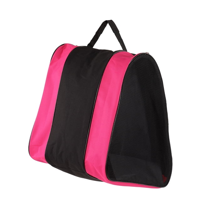Sac pour Patins de Hockey, Sac pour Patins Imperméable à 3 Couches pour Rangement Rouge