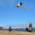 Mint's Colorful Life Delta Kite for Kids & Adults, Extremely Easy to