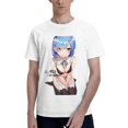 thumbnail image 1 of Camiseta de Manga Corta para Hombres Re:Zero, 1 of 5